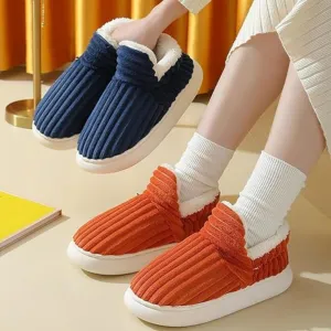 Non Slip Foam Plush Warm Slippers