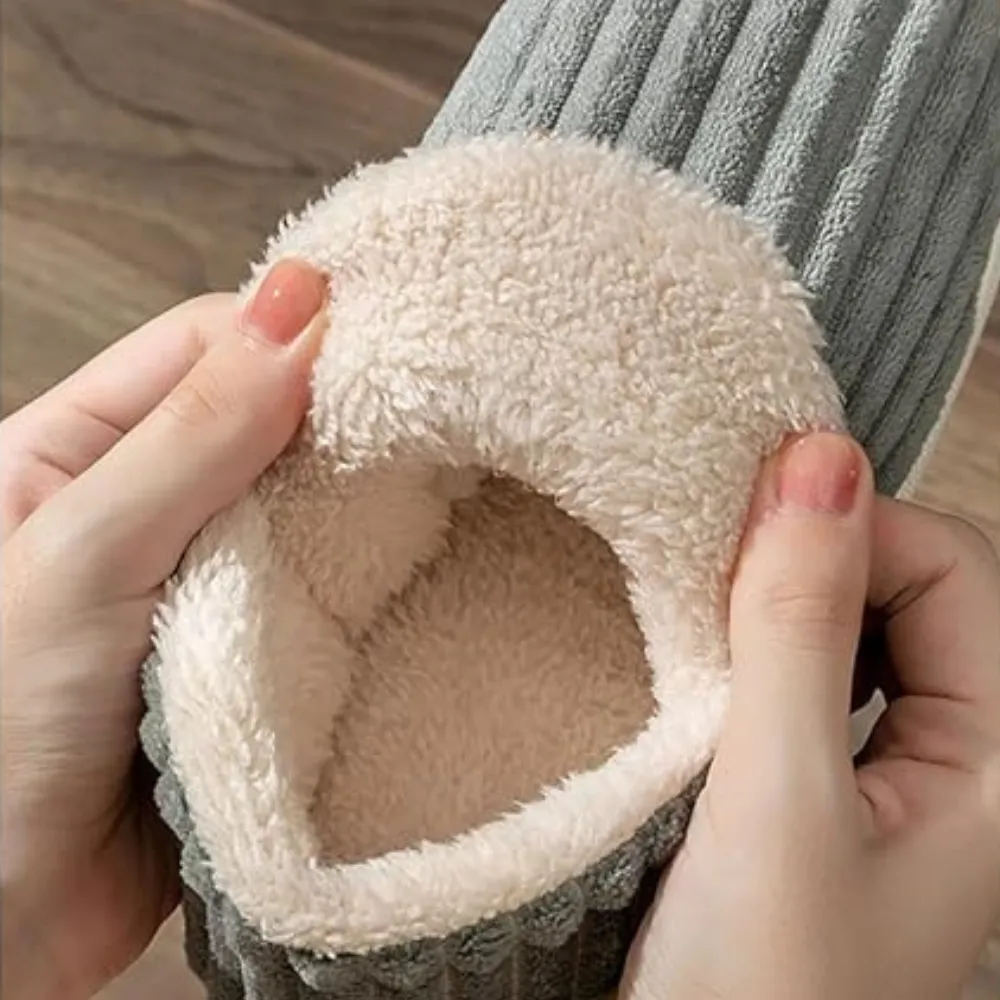Non Slip Foam Plush Warm Slippers