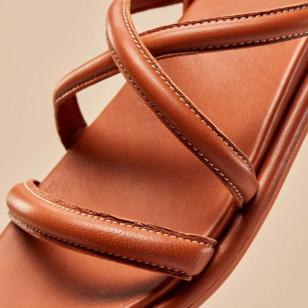 Olukai Tiare Strappy Sandals - Fox