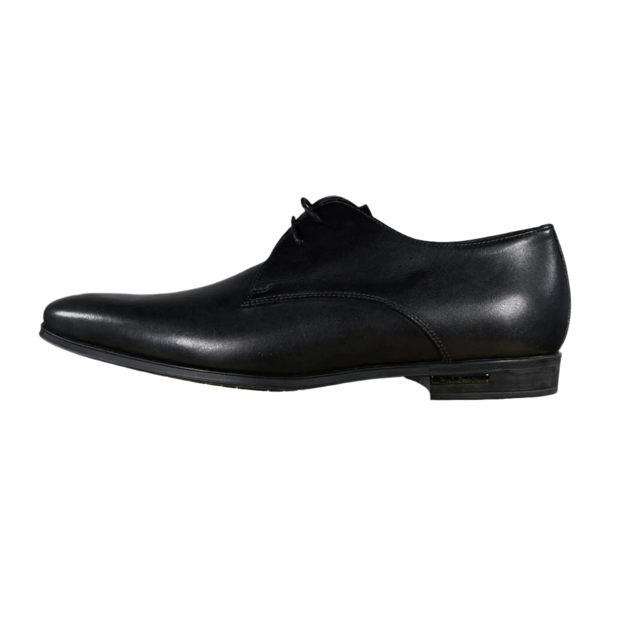 Paul Smith CON01 Coney Black Leather Derby Shoes