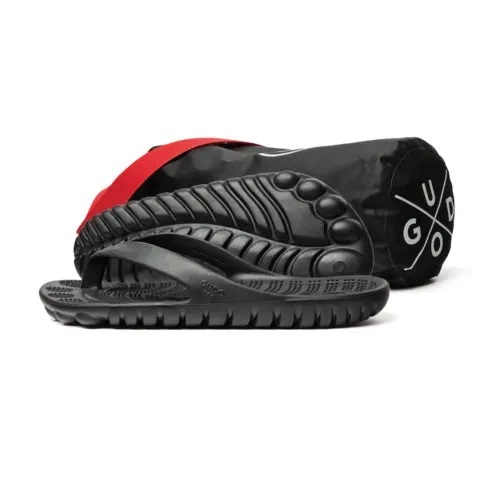 Pirate Black Flip Flops & Drybag by GUDO