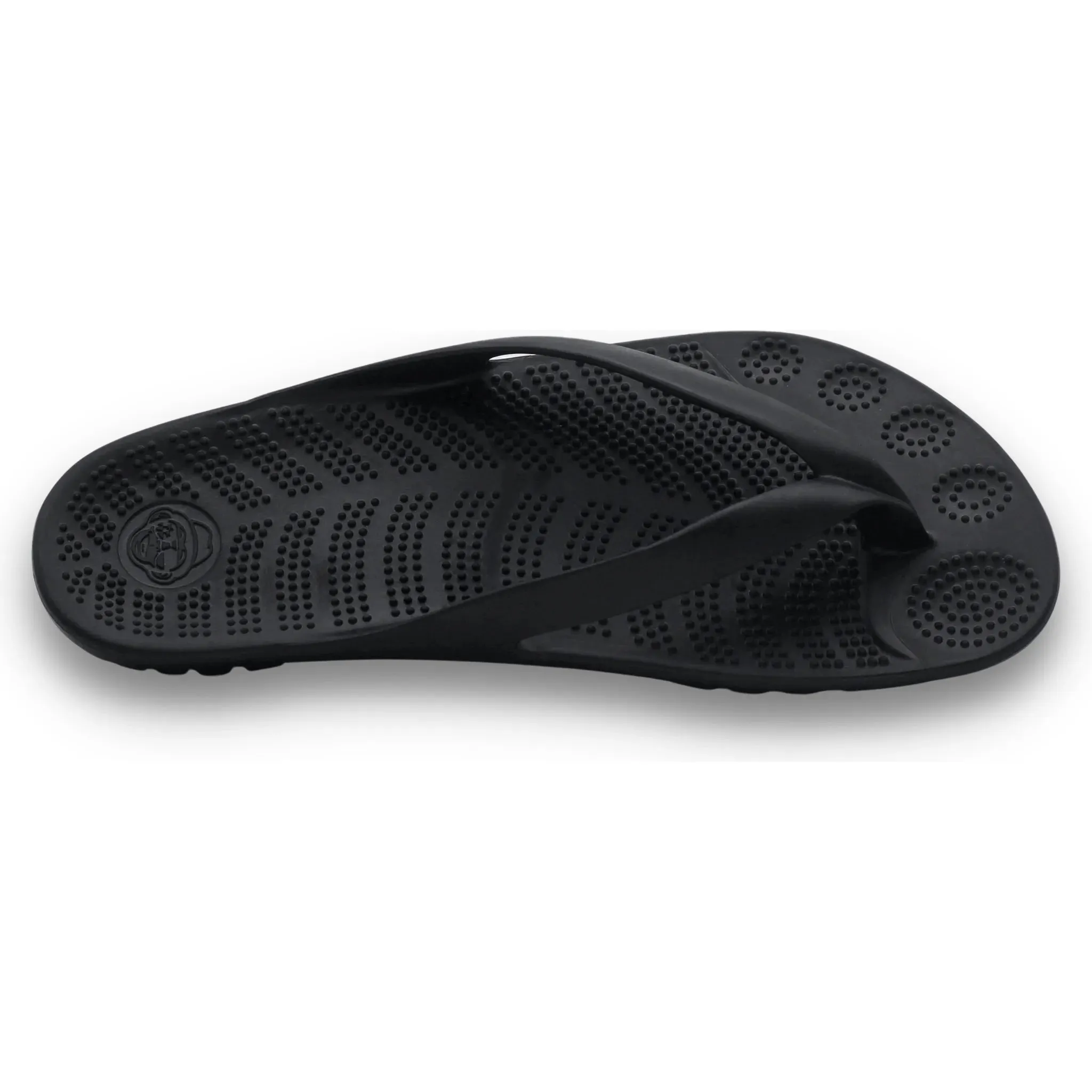 PIRATE BLACK FLIP FLOPS BY GUDO