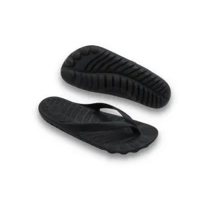 PIRATE BLACK FLIP FLOPS BY GUDO