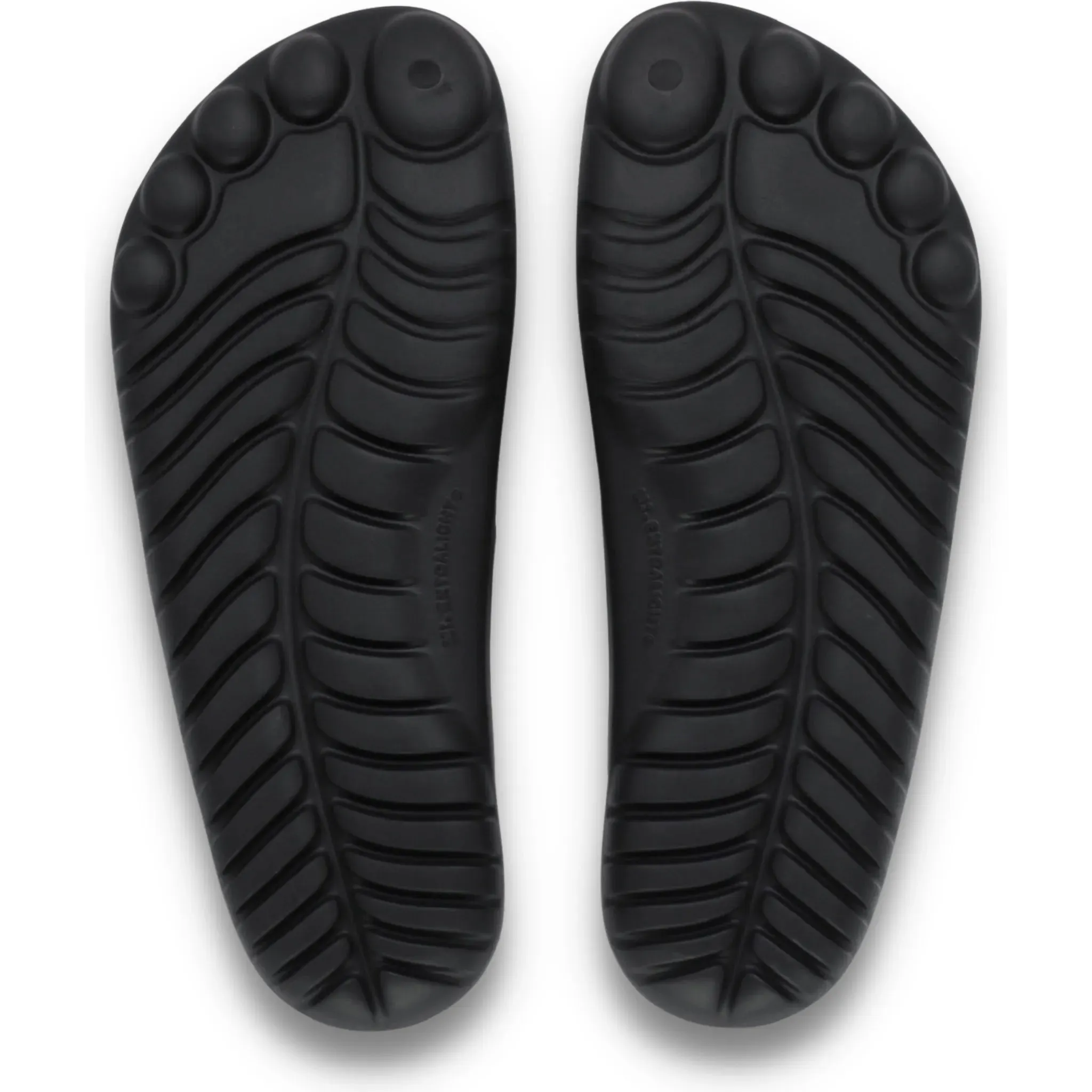 PIRATE BLACK FLIP FLOPS BY GUDO