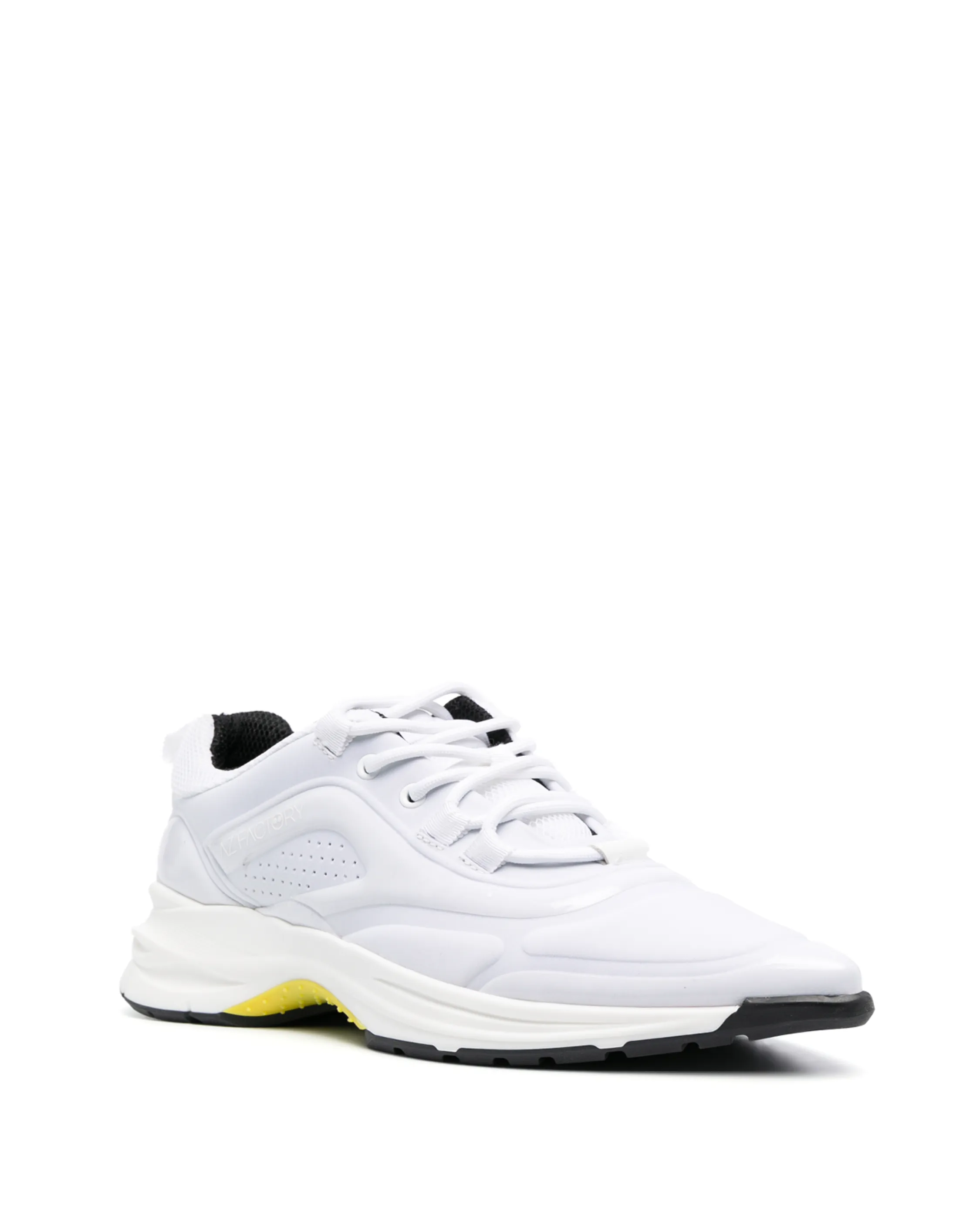 POINTY SNEAKS - WHITE / YELLOW