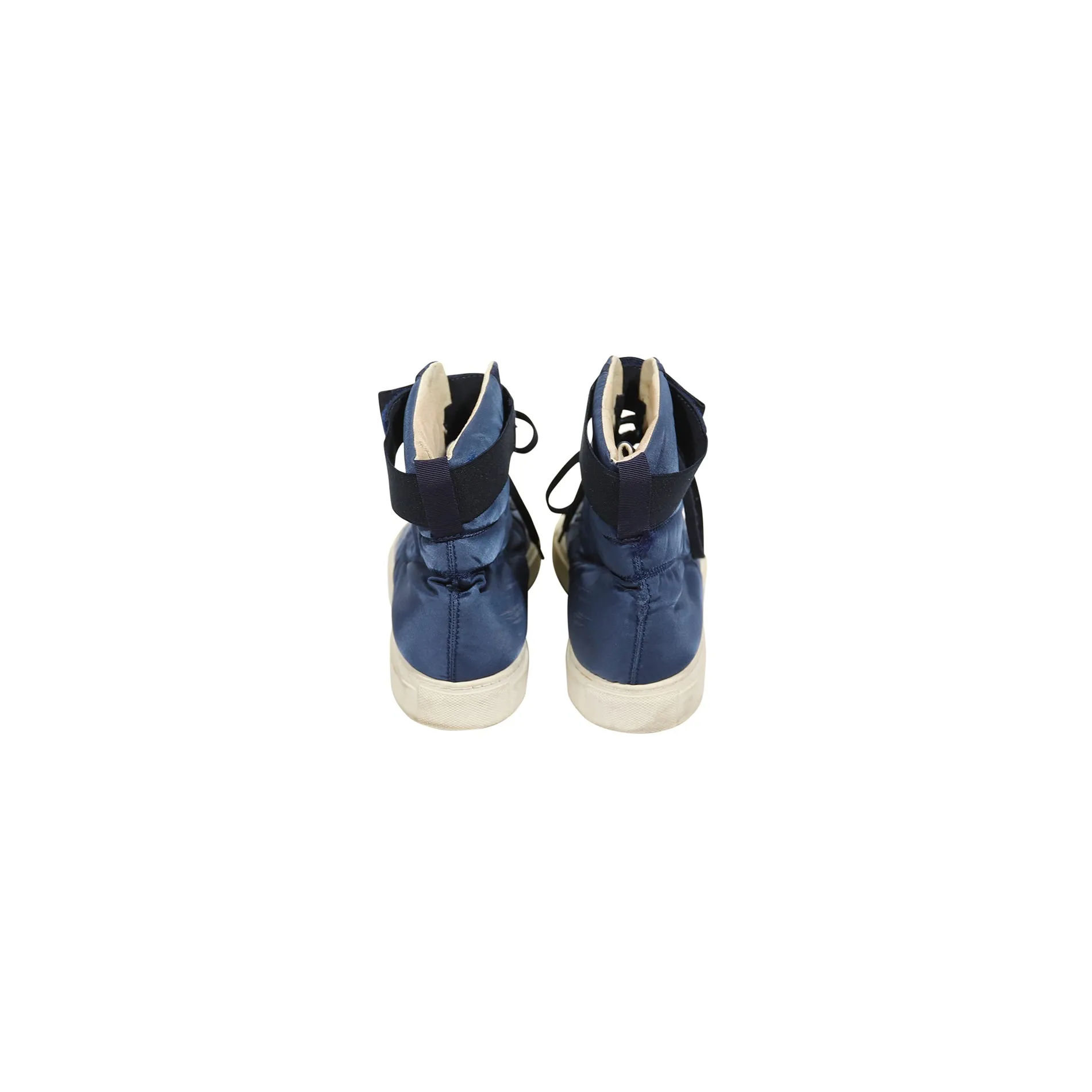 Raf Simons FW10 Blue Nylon Vandal Sneakers