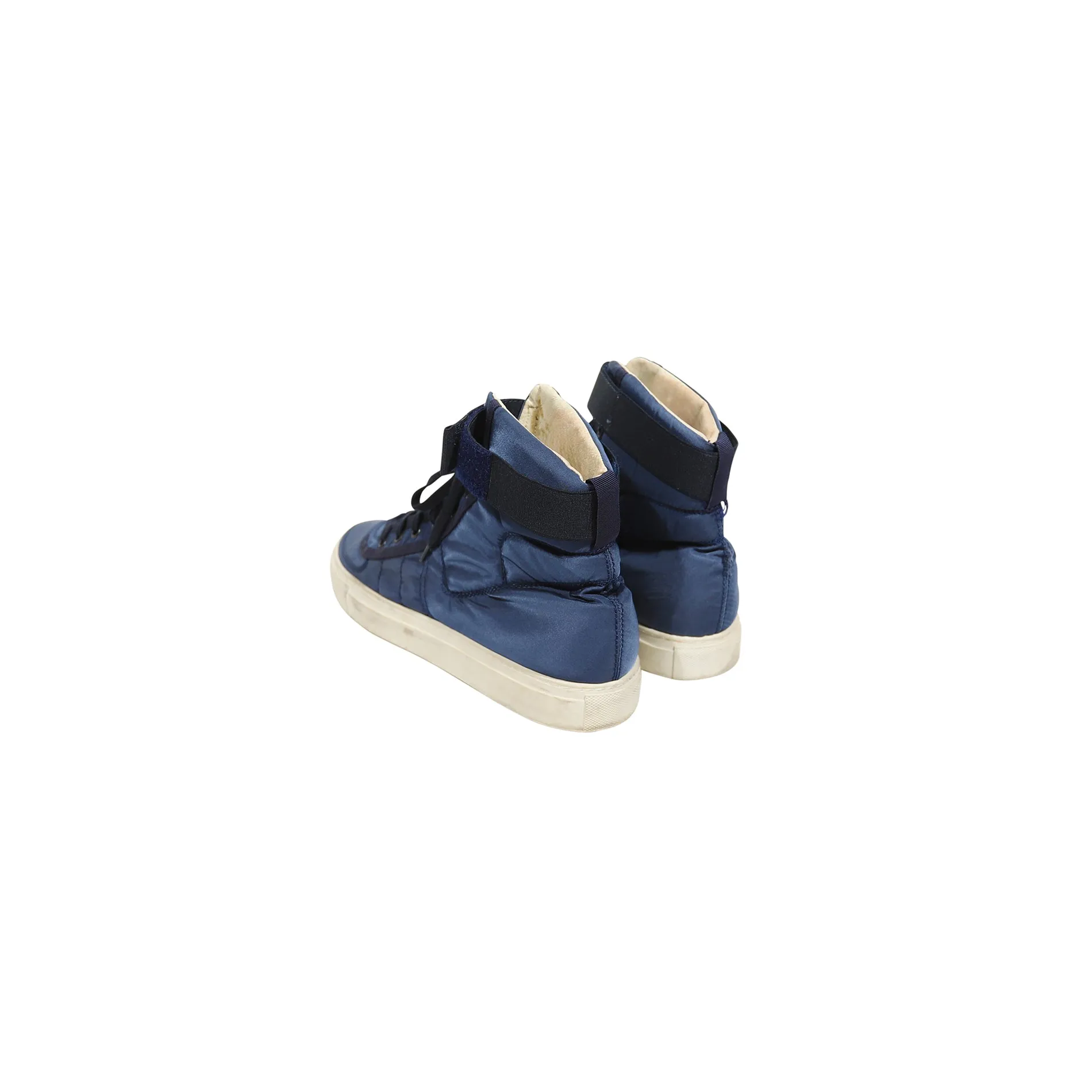 Raf Simons FW10 Blue Nylon Vandal Sneakers