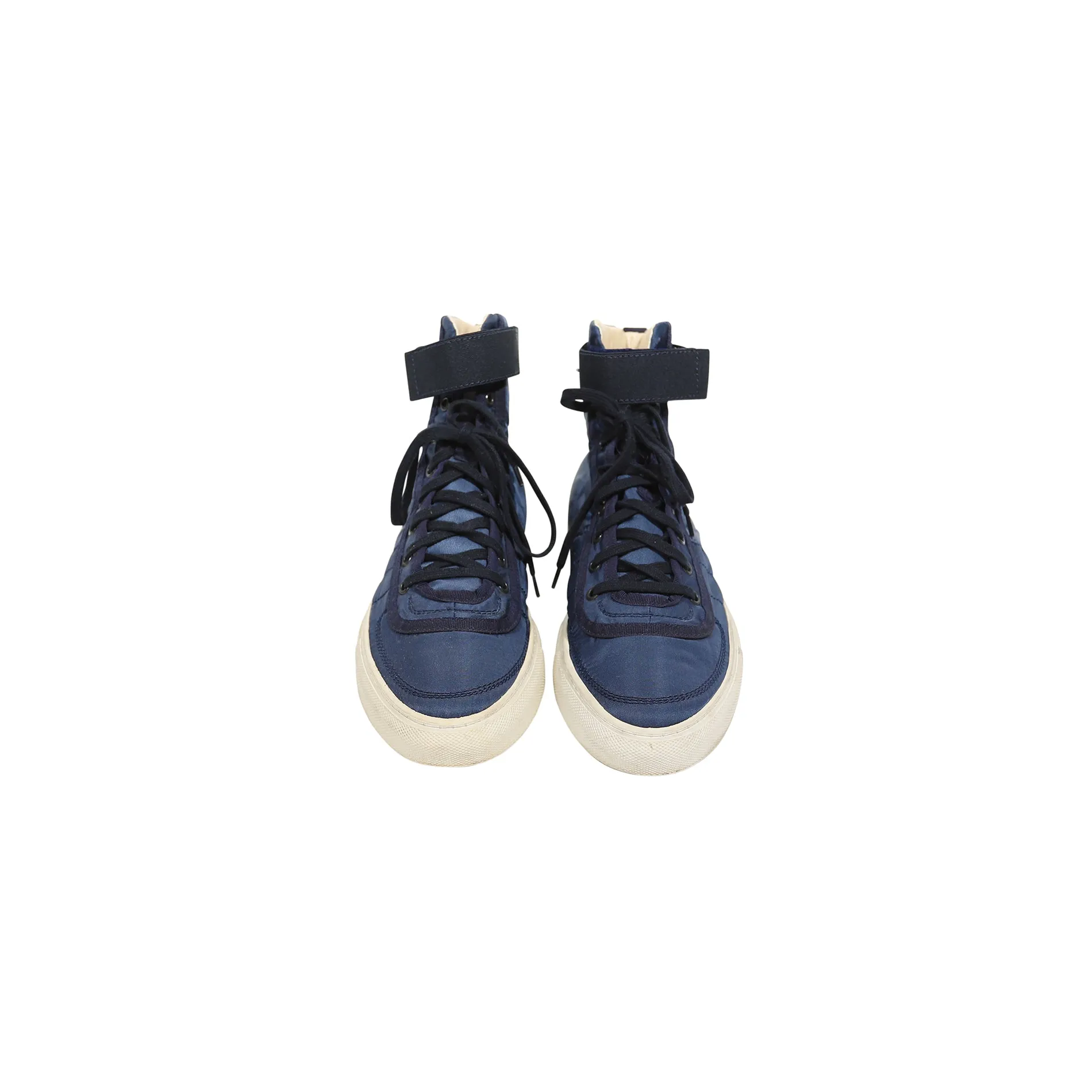 Raf Simons FW10 Blue Nylon Vandal Sneakers