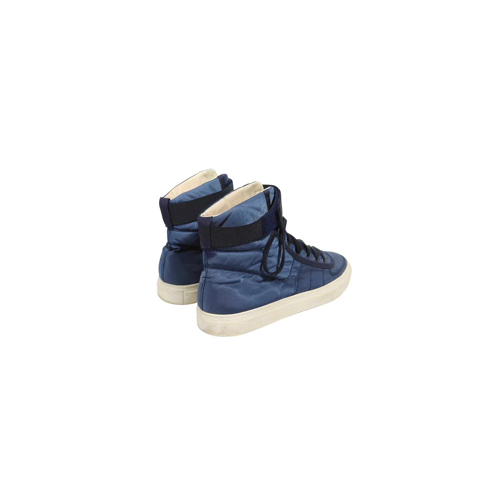 Raf Simons FW10 Blue Nylon Vandal Sneakers
