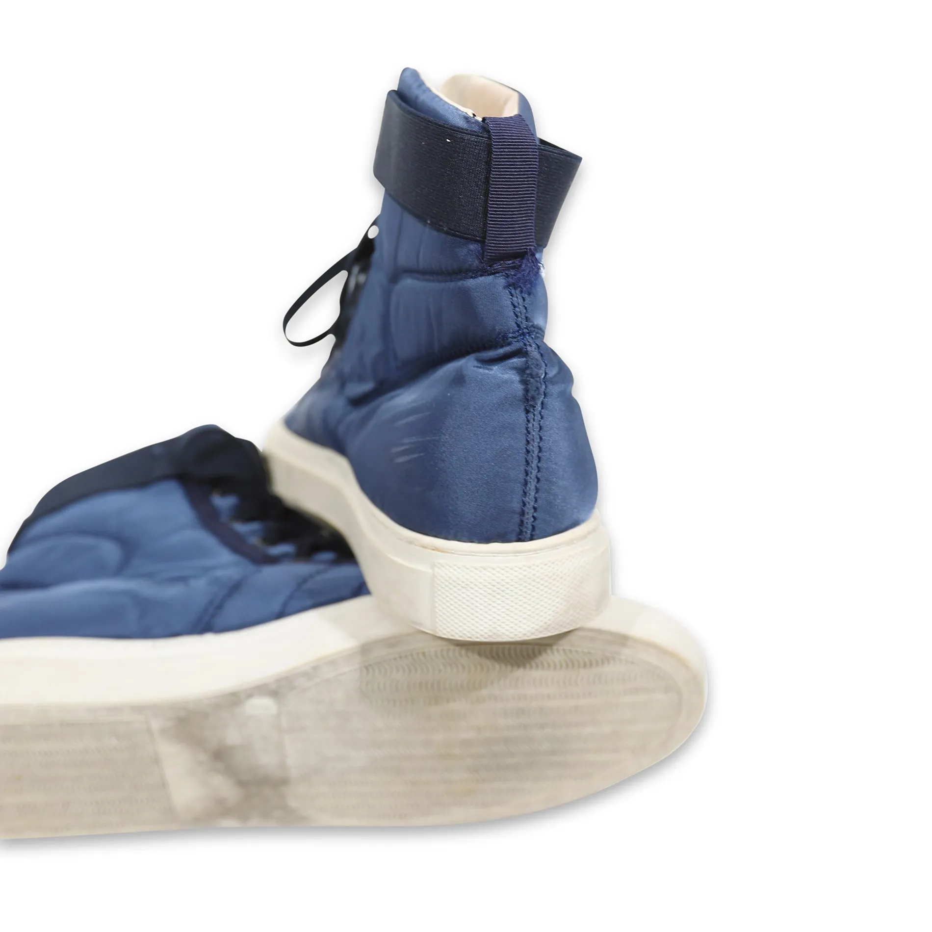 Raf Simons FW10 Blue Nylon Vandal Sneakers