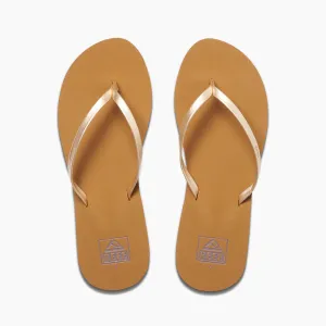 Reef Womens Bliss Nights Flip Flops - Tan/Champagne