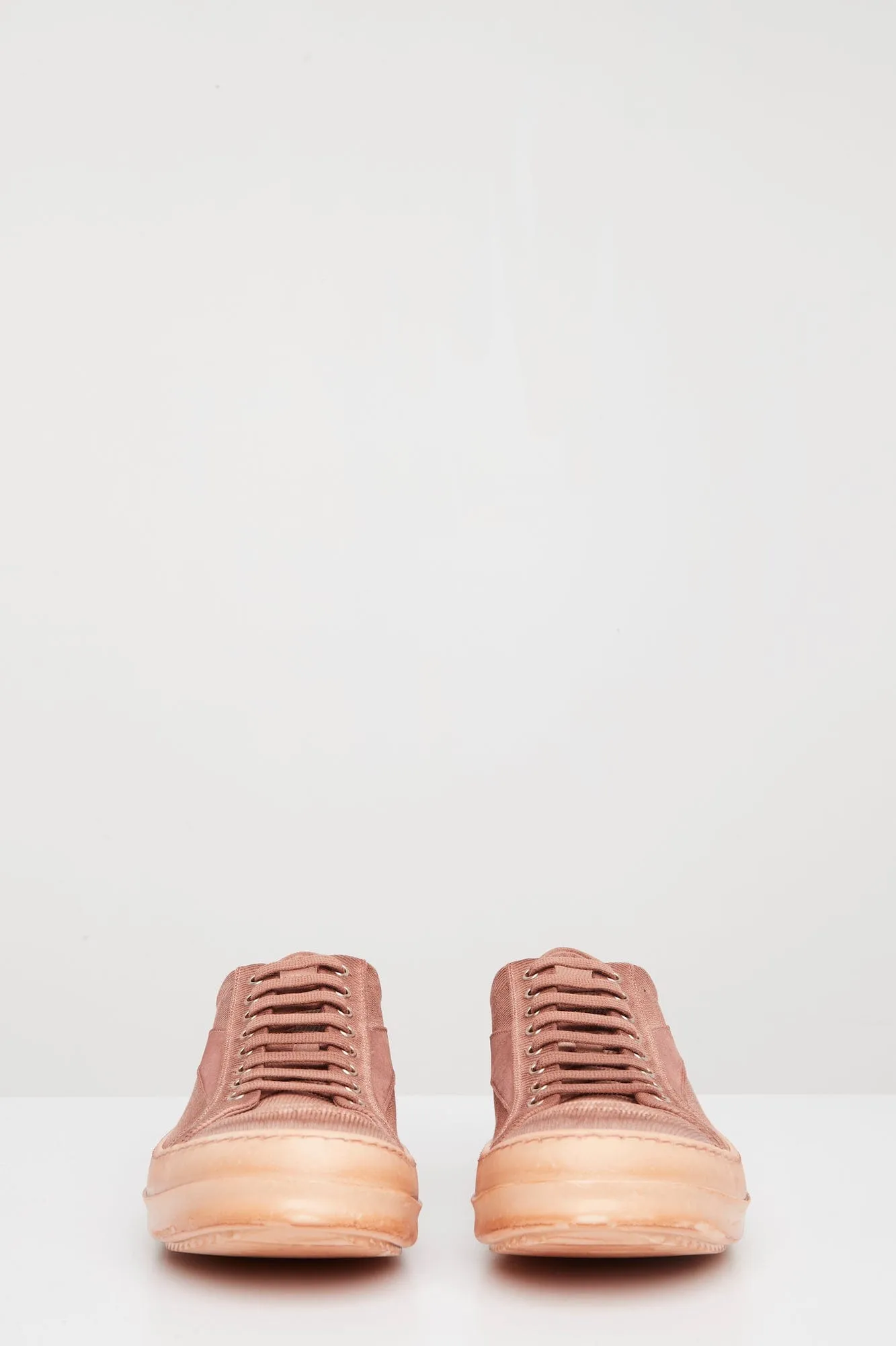 Rick Owens DRKSHDW Vintage Sneaks in Dark Pink