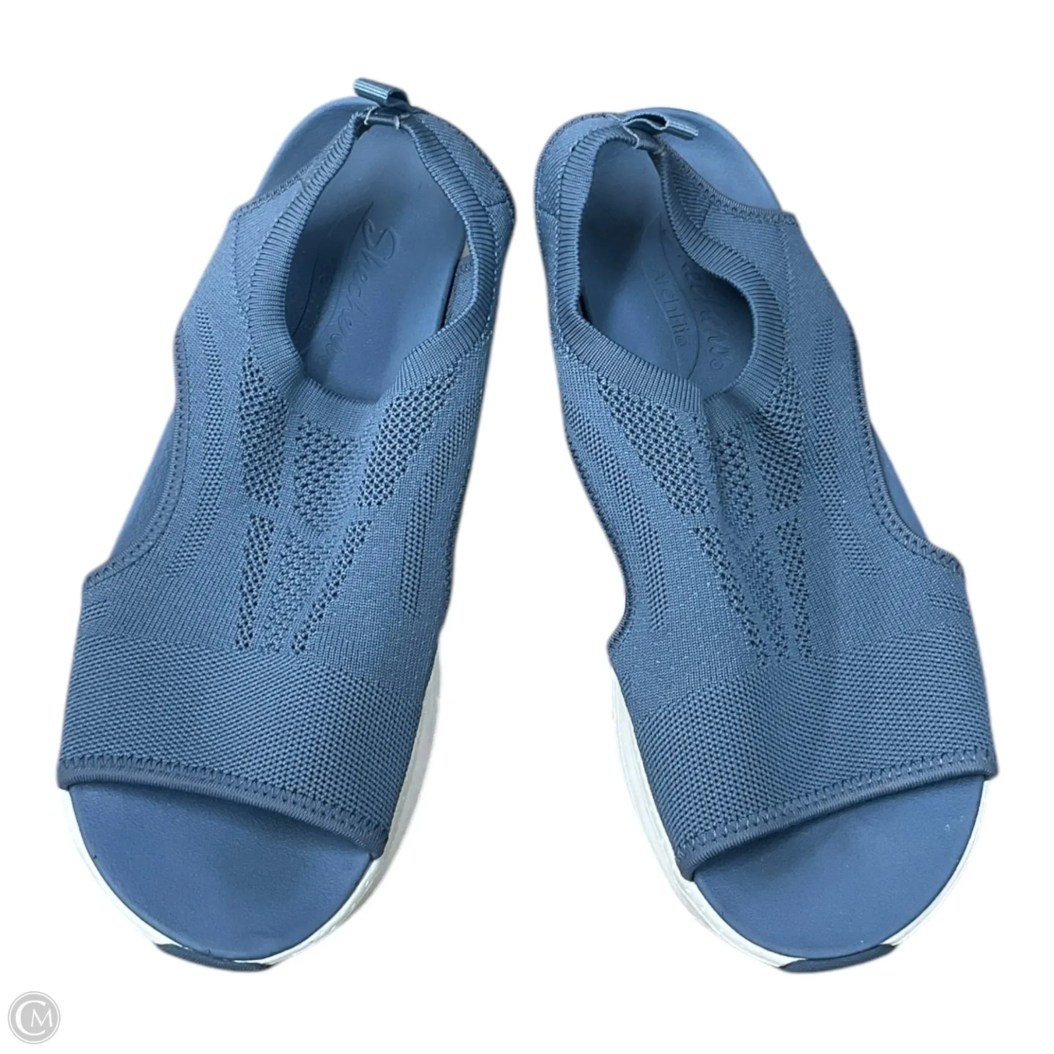 Sandals Sport By Skechers In Blue, Size: 8