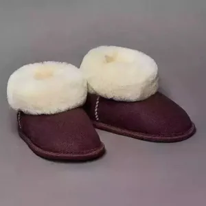 Siberia Spirit Toddlers Chocolate Brown Booties