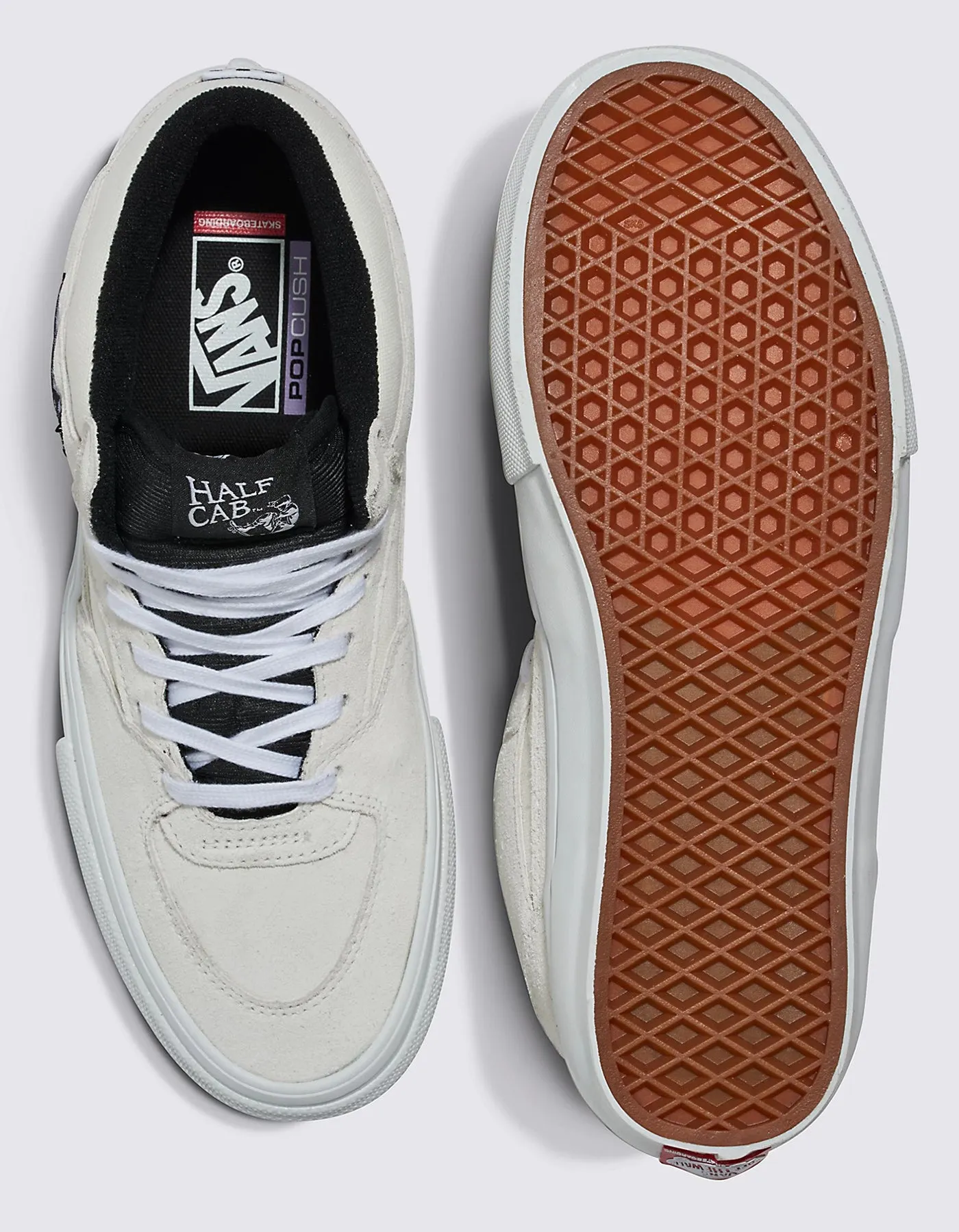 Skate Half Cab White/Black Shoes