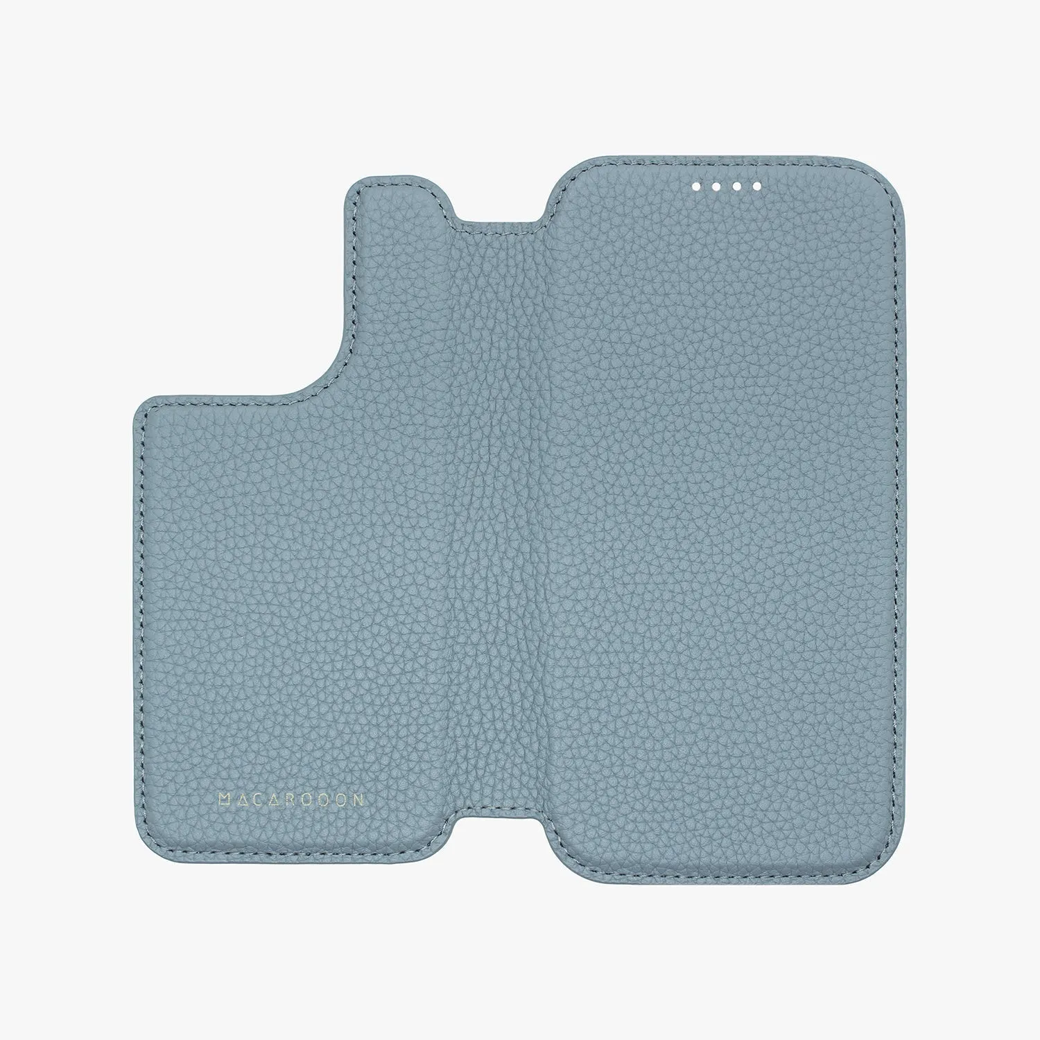 Sleek iPhone 14 Pro Max MagSafe Leather Flip Cover with Clear Case
