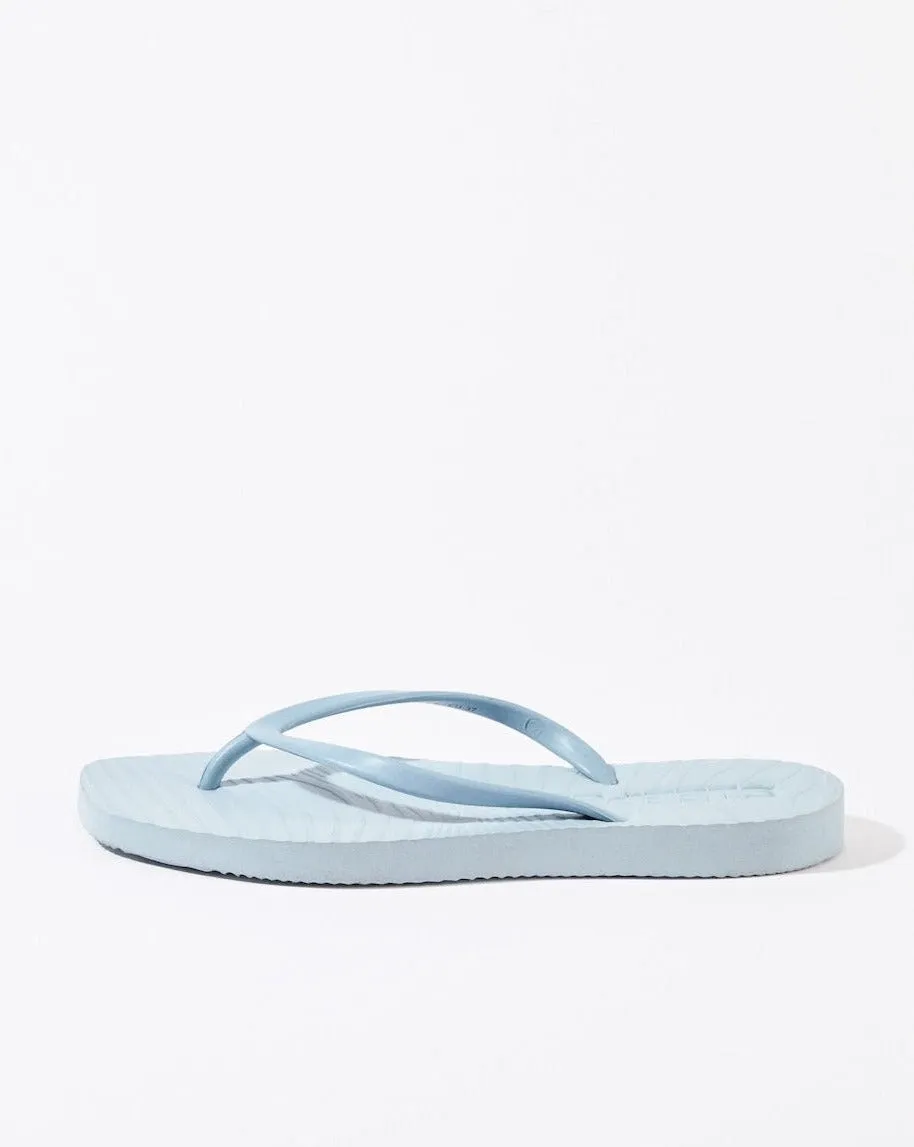 SLEEPERS TAPERED FLIP FLOPS ANGEL BLUE