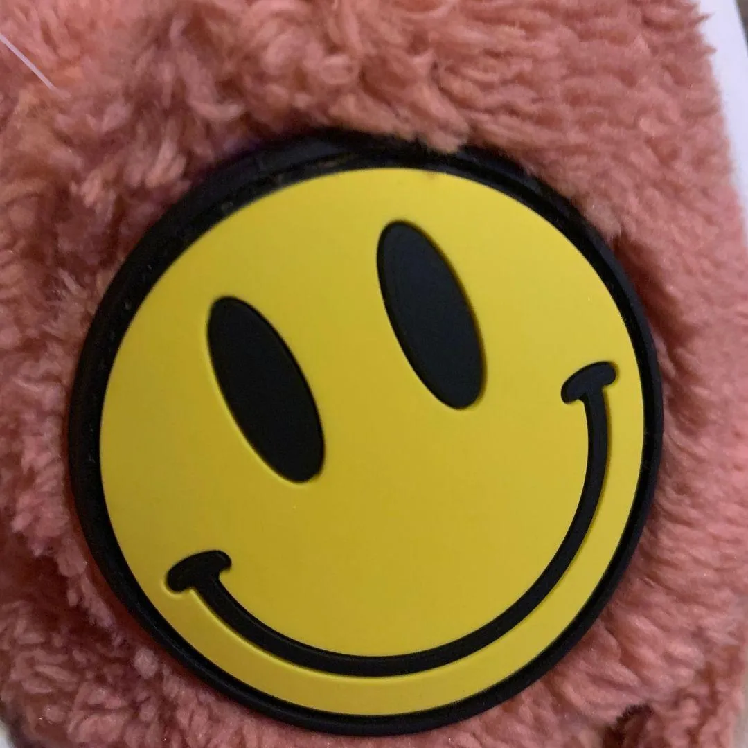 Smiley Slippers - Pink
