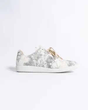 Snakeskin Replica Military Sneakers