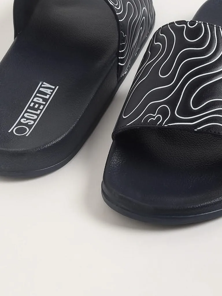 SOLEPLAY Black & White Monochrome Topographic Slides
