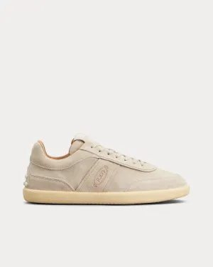 Tabs Suede Beige Low Top Sneakers