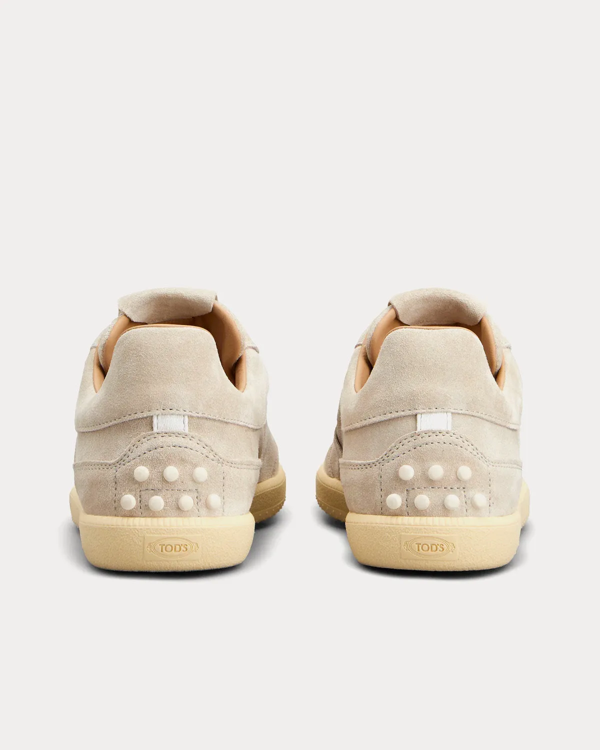 Tabs Suede Beige Low Top Sneakers