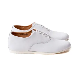 Talbot Oxford Shoe - White Calf