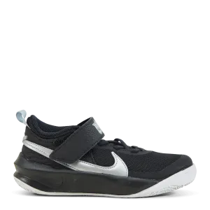 Team Hustle D 10 Little Kids' Shoes BLACK/METALLIC SILVER-VOLT-WHITE