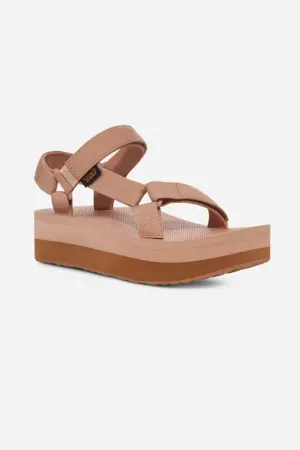 Teva Flatform Universal Sandals for Women in Brown | 1008844-MSLN