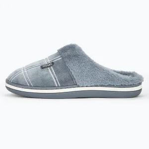 TPR Lightweight Slippers A | Winter Slippers for Men With Plaid
