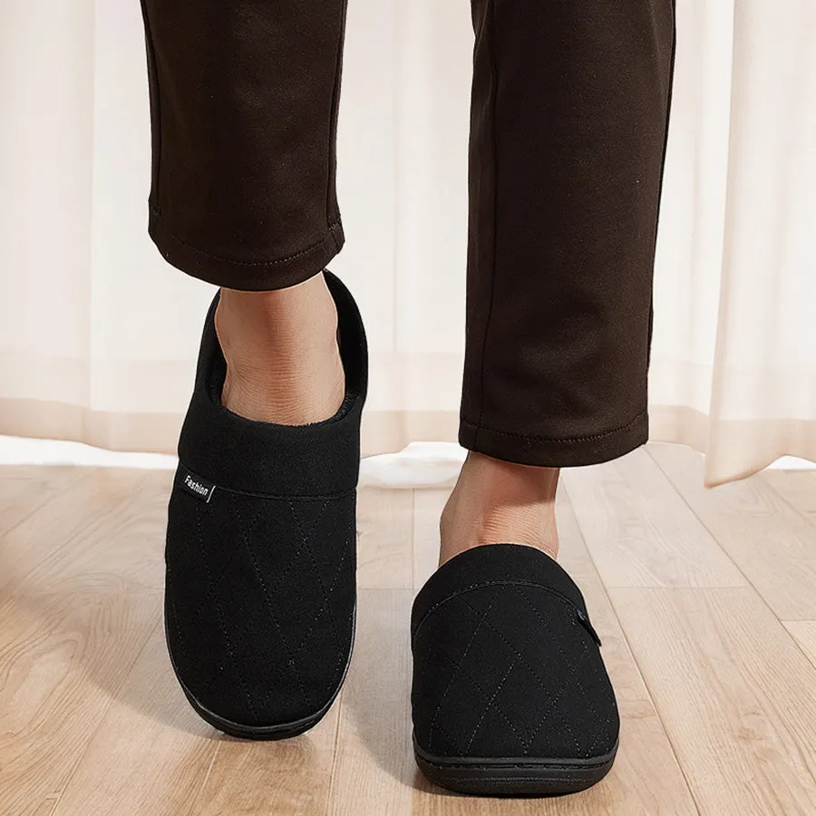 TPR Lightweight Slippers F | Men Winter Warm Casual House Slippers