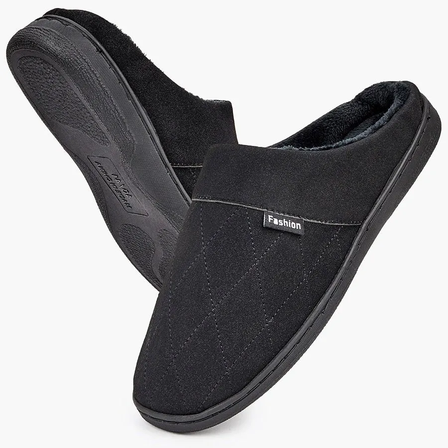 TPR Lightweight Slippers F | Men Winter Warm Casual House Slippers