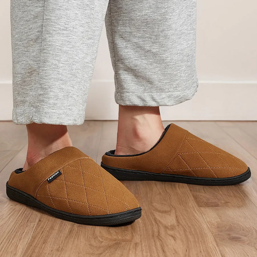 TPR Lightweight Slippers F | Men Winter Warm Casual House Slippers