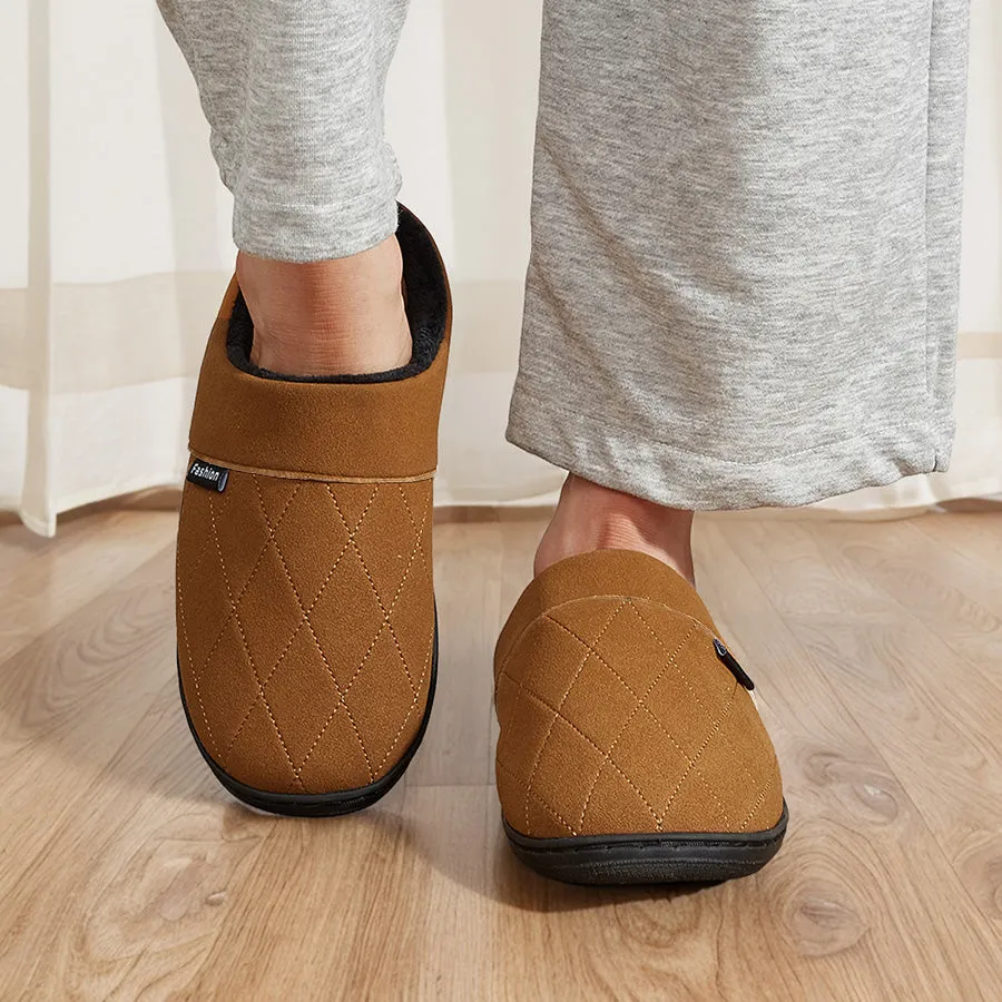 TPR Lightweight Slippers F | Men Winter Warm Casual House Slippers