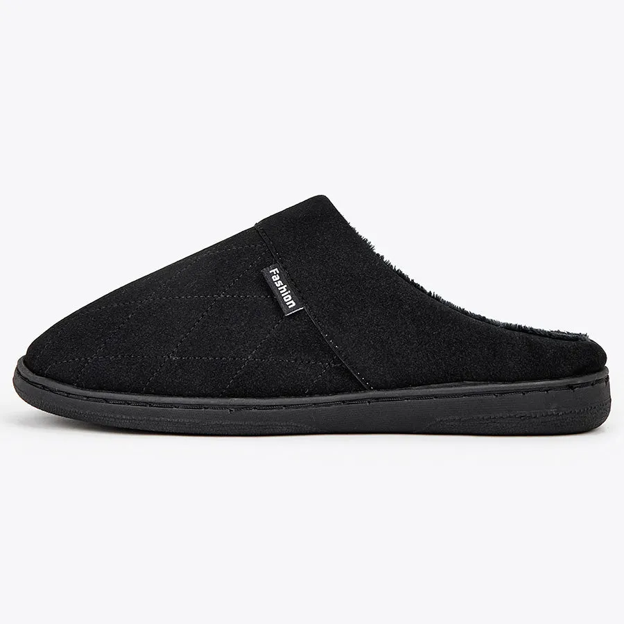 TPR Lightweight Slippers F | Men Winter Warm Casual House Slippers