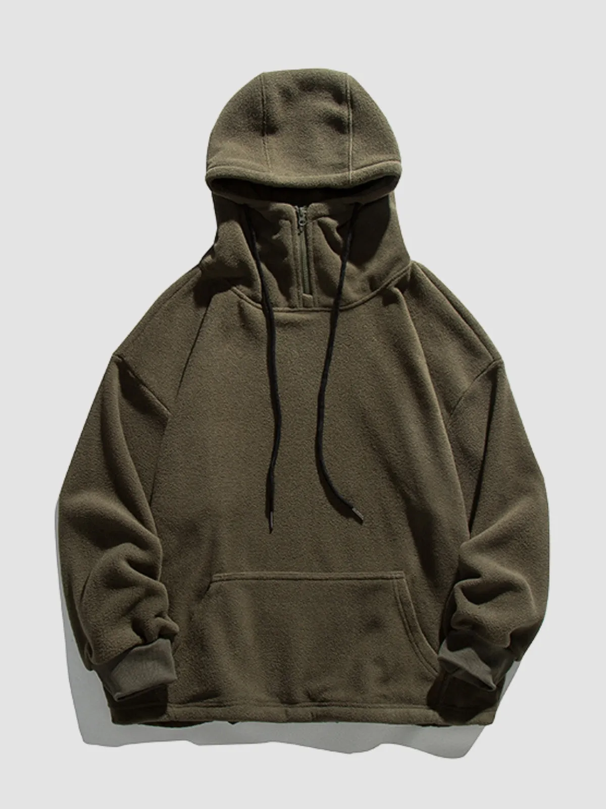 WLS Retro Hooded Collar Pullover Hoodie