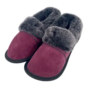 Women's Lazybone Sheepskin Slippers with EVA Soles (Final Clearance)