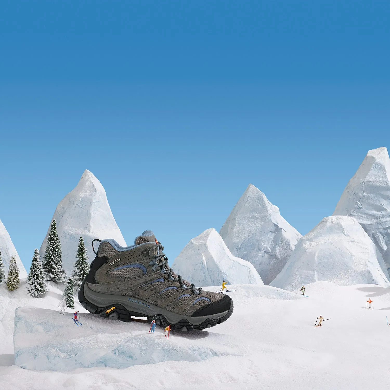 Women’s Merrell Moab 3 Mid WP Granite