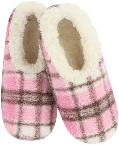 Women's Pretty In Plaid Snoozies Slippers