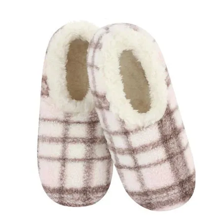 Women's Pretty In Plaid Snoozies Slippers